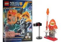 Livro O Ataque Dos Monstros De Pedra - Lego Nexo Knights 