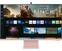 Monitor Smart Samsung M8 32 Pulgadas 4k Hdr Rosa