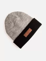 Gorro Two Beanie Hombre Gris Rusty