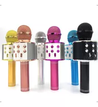 Microfone Bluetooth S/ Fio Youtuber Karaoke Cores Infantil