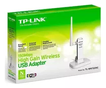 Adaptador Usb De Alto Ganho De 150mbps Tl-wn722nc Tp-link