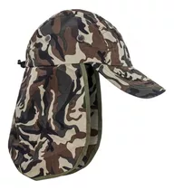 Gorro Con Cubrenuca Camuflado Arye A431 Super Oferta