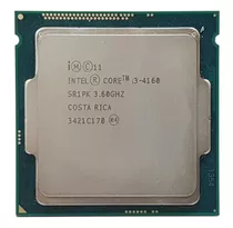 Processador Gamer Intel Core I3-4160 Cm8064601483644  De 2 Núcleos E  3.6ghz De Frequência Com Gráfica Integrada