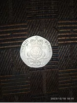 Moneda De La Reina Isabel Twenty Pence 1983