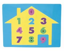 Casa De Números Quebra Cabeça Desenvolvimento Infantil