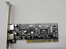 Placa Usb 02 Portas Pci Vt6212l