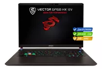 Portatil Gamer Msi Vector Core I9 12th Rtx 4080 1tb 32gb Fhd