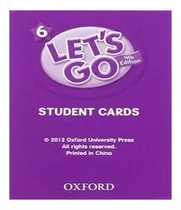 Let´s Go 6   Student Cards   04 Ed: Let´s Go 6   Student Cards   04 Ed, De Vários Autores. Editora Oxford, Capa Mole, Edição 4ª Em Inglês