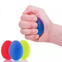 Pelota Rehabilitación Antiestrés Oval Para Mano Set De 5 