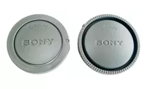 Tapa Sony E - Cuerpo Y Trasera Lente Kit Tapas E-mount