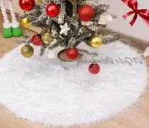 Pie Faldón Árbol De Navidad Elegante Felpa Larga Suave