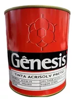 Tinta Serigráfica Acrisolv 900ml Preto Genesis