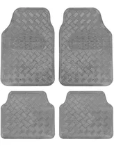 Tapetes Diseño Carbon Metalico Para Mahindra Xylo
