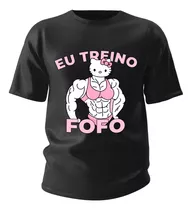 Camiseta Basica Meme Treino Fofo Academia Fitnes Unissex