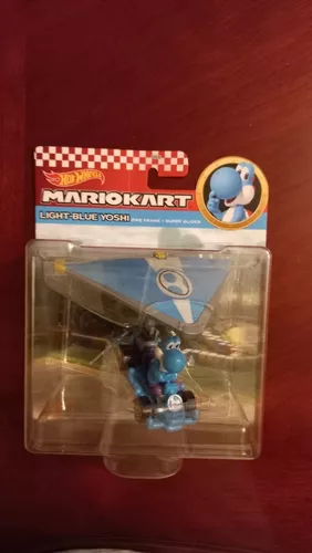 Yoshi Azul Glider Mario Kart Hot Wheels Env O Gratis