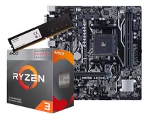 Combo Actualizacion Ryzen 3 3200g + Mother + 16gb Ram Pcreg