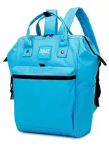 Mochila Urbana Everlast 21484 Color Agua Diseño Liso