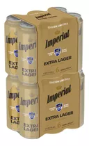 Cerveza Imperial Extra Lager Lata 473ml X12 Zetta Bebidas