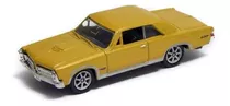 Auto De Colección Pontiac Gto Año 1965 Escala 1/36 Amarillo 