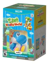 Amiibo Yoshi De Yoshi's Woolly World + Blue Yarn - Wii U