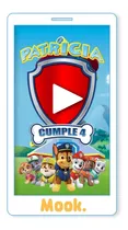 Paw Patrol Invitación Animada En Video Digital