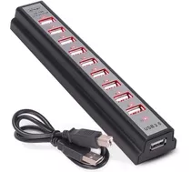 Adaptador Hub Usb 10 Portas Hb-t69