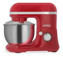 Batidora Planetaria De Pie Atma Roja 4l Mezcla Amasador 800w Color Rojo Frecuencia 50-60hz