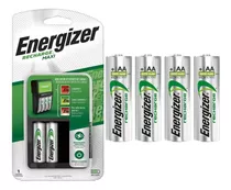 Kit Cargador Energizer Maxi + 4 Aa 2000 Mah Energizer Fact A