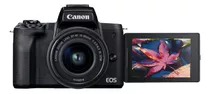 Canon Eos M50 Mark Ii Mirrorless Camera With 15-45mm Lens