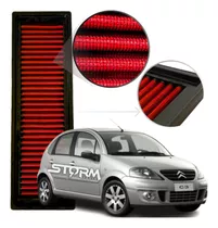 Filtro De Ar Esportivo Citroen C3 1.4 8v Flex 2006 A 2012