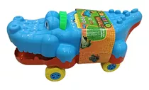 Carrito Montable De Cocodrilo Para Niños+armotodo 30 Piezas