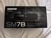 Shure Sm7b Micrófono Vocal Dinámico Cardioide