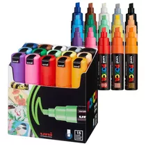 Uni-posca Pc8k15c Paint Marker Pen Bold Point Juego De ...