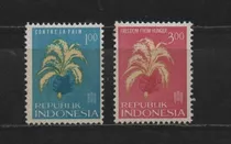 Selo Indonésia,selos Campanha Mundial Contra A Fome, 1963