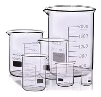 Vaso De Precipitado De Vidrio Graduado Beaker De 400 Ml