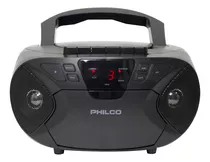 Radio Grabador Philco Casette, Cd ,mp3, Aux, Bluetooth Negro