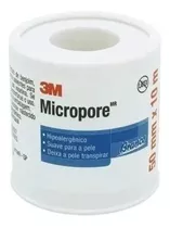 Fita Micropore 3m 50x10m Branca 