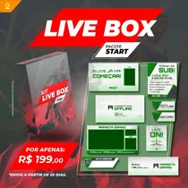 Live Box - Pacote De Artes Para Live (twitch, Youtube, Face)