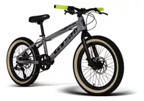 Bicicleta Infantil Aro 20 Câmbio Shimano Disco 7v Gts Mtb20 Cor Cinza Tamanho Do Quadro Único