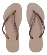 Ojotas Havaianas Slim Glitter Ii Mujer Rosa On Sports