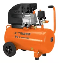 Compresor De Aire Eléctrico Portátil Truper Comp-50lt Monofásico 50l 2.5hp 127v 60hz Naranja