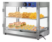 Vitrina Comercial Alimentos Pizza Cristal Calienta Gabinete