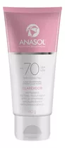 Protetor Solar Anasol Fps 70 Facial Com Clareador 60 G