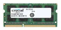 Memoria Ram Color Verde 4gb 1 Crucial Ct51264bf160b