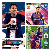 Combo Messi Adrenalyn Xl Fifa 365 Panini X3 Cartas Importada