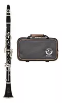 Clarinete Eagle 17 Chaves Sib Cl04n Cor Preto Cor Das Chaves Niqueladas