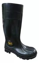 Botas Plásticas De Pvc Con Punta De Acero Negra