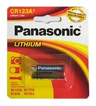 Pila De Litio Cr123a Panasonic De 3 Voltios - Dl 123a