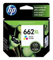 Cartucho Hp 662xl - Print Cartridge - 1 X Tricolor - 300 Pag