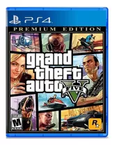 Grand Theft Auto V Premium Edition Ps4 Físico Playstation 4
